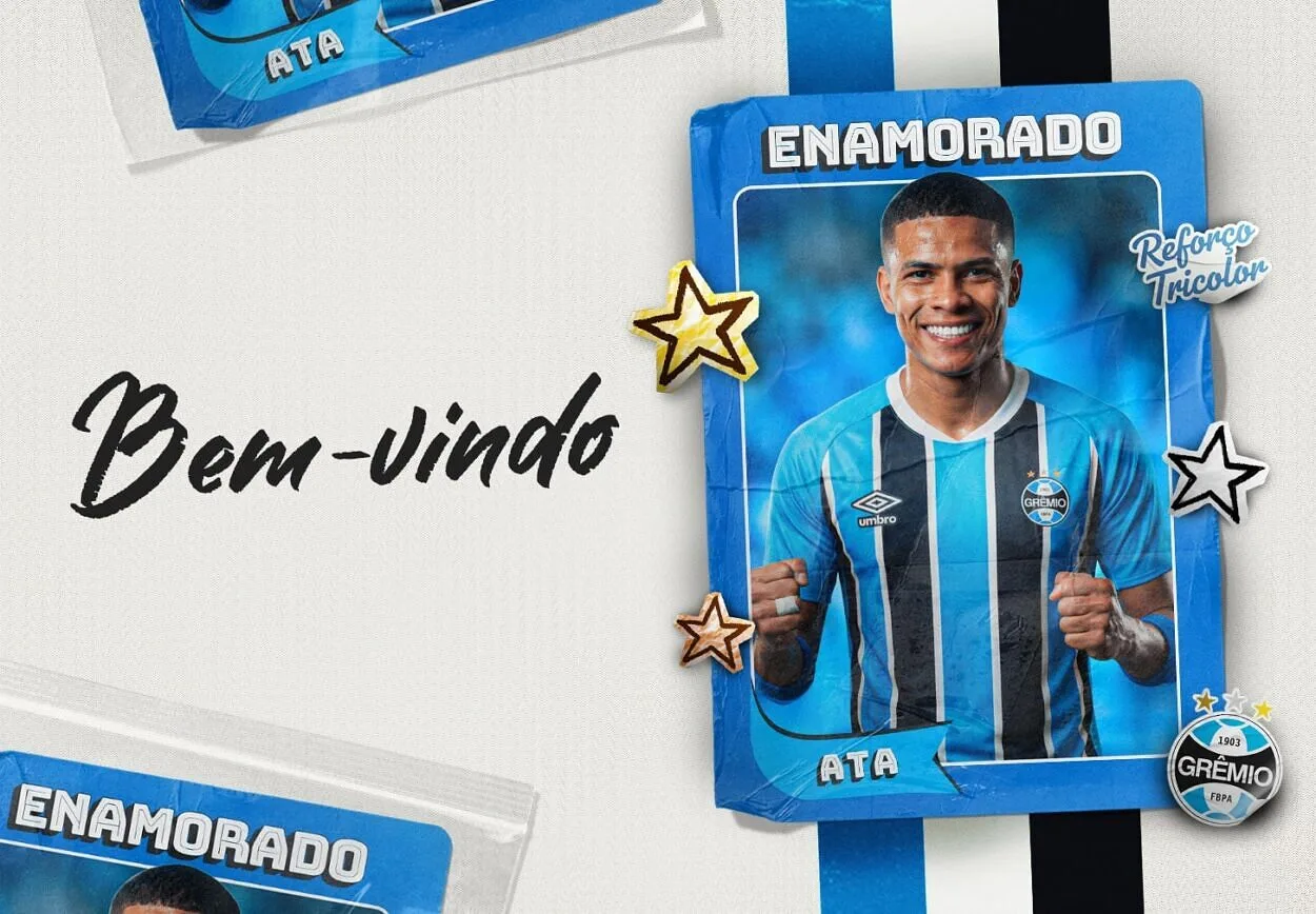 Grêmio anuncia oficialmente José Enamorado; veja lances e tempo de contrato Enamorado no Grêmio