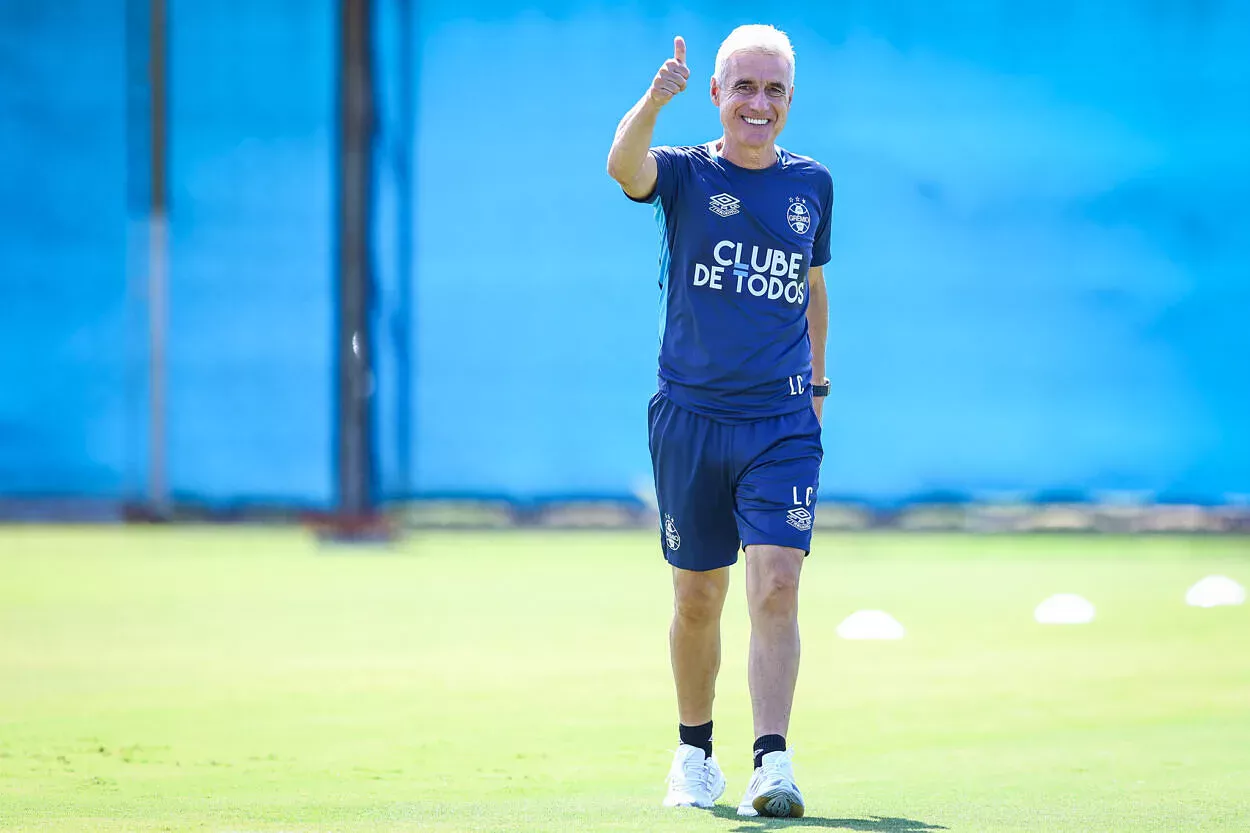 Luís Castro pelo Grêmio