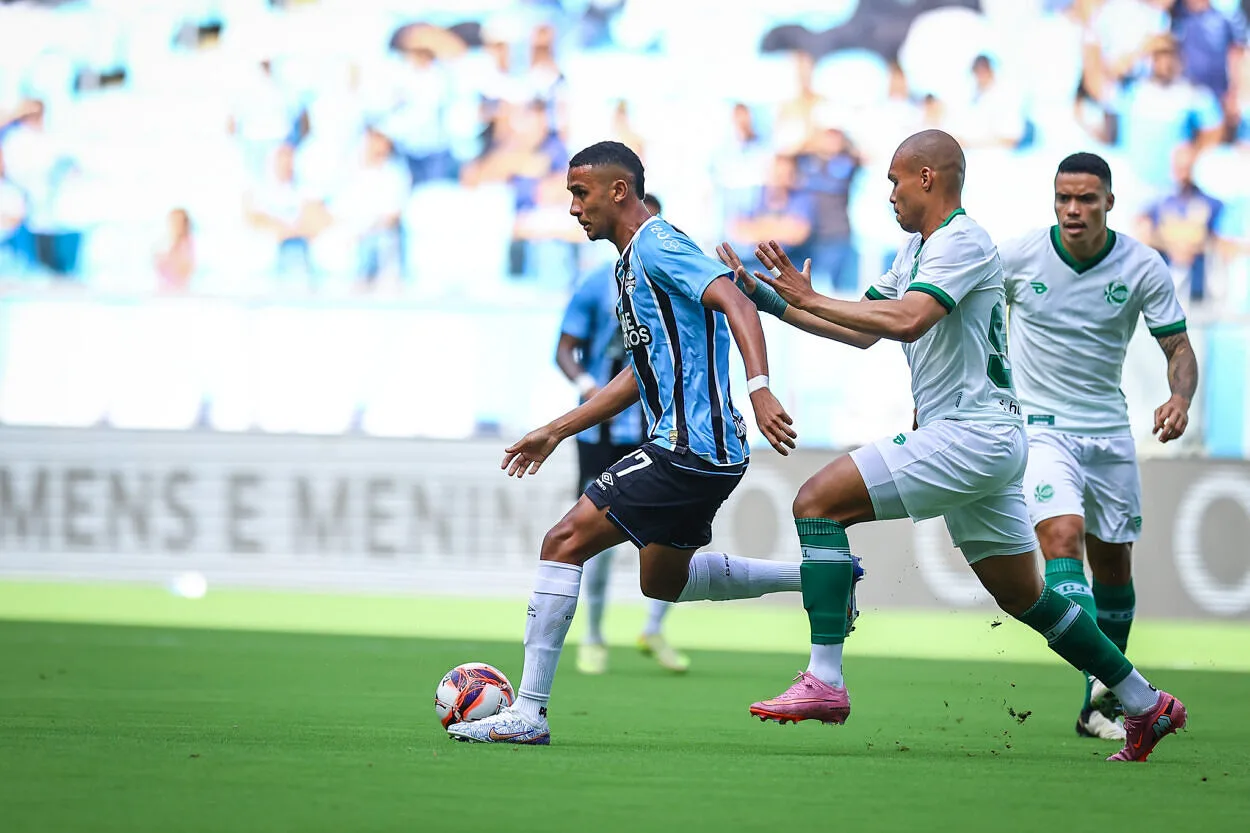Grêmio contra o Juventude