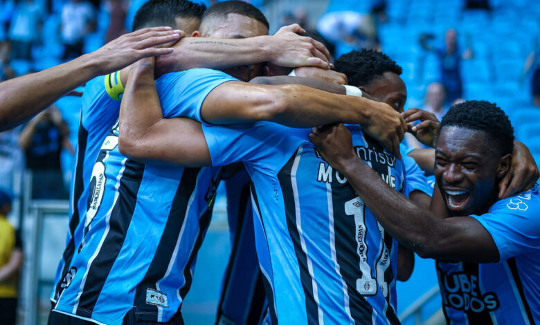 Grêmio com camisa