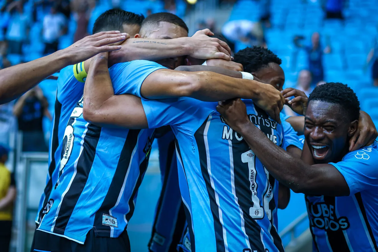 Grêmio com camisa