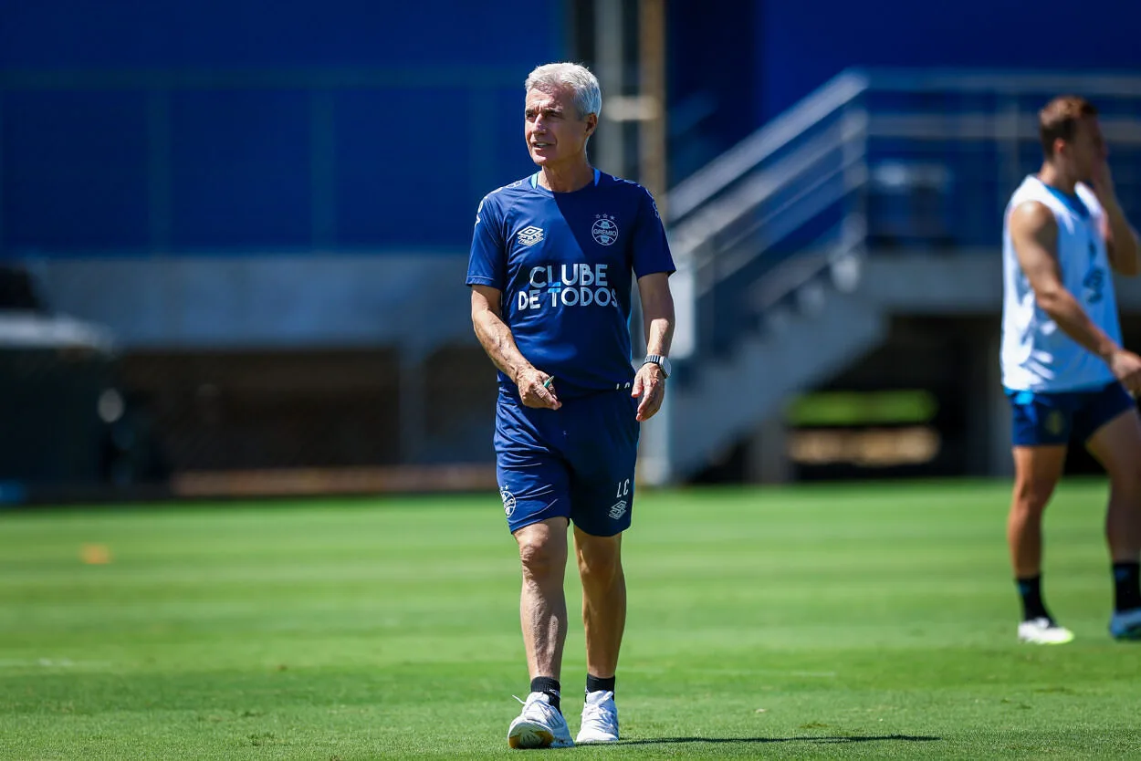 Luís Castro pelo Grêmio