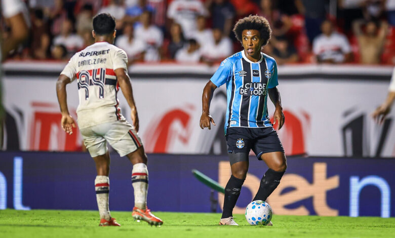 Elenco do Grêmio reconhece que "não se encontrou" em campo contra o São Paulo Grêmio hoje