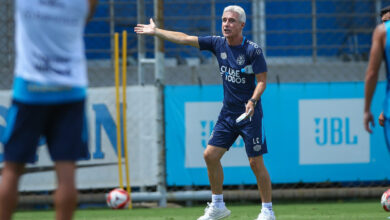 Com a presença de Dodi, Luís Castro deve confirmar novo esquema tático do Grêmio Grêmio hoje