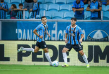 Chico Garcia admite lance para expulsão, mas elogia Nardoni no Grêmio: "Adorei a estreia" Grêmio em casa