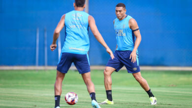 Luís Castro aposta em Carlos Vinícius como diferencial do Grêmio: "Desempenho ótimo" Carlos Vinícius pelo Grêmio