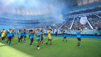 Grêmio celebra retornos, mas deve perder dois jogadores para o primeiro Gre-Nal Grêmio mira o Gre-Nal