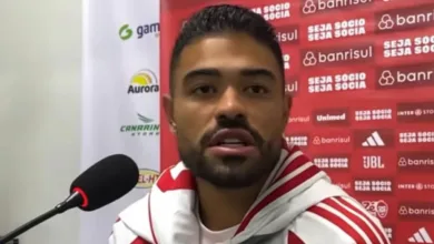 Bruno Tabata entende críticas da torcida do Inter e fala da campanha no Brasileirão: "Fatalidade" Bruno Tabata pelo Inter