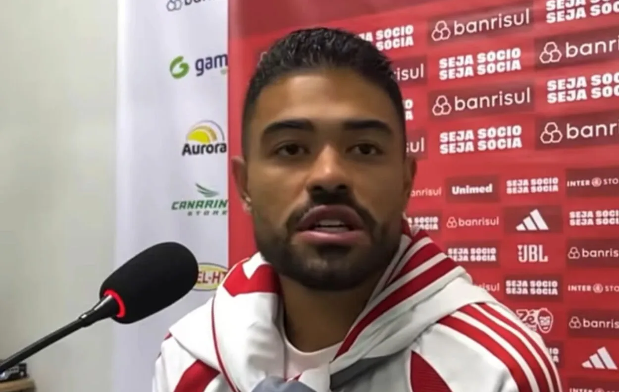 Bruno Tabata entende críticas da torcida do Inter e fala da campanha no Brasileirão: "Fatalidade" Bruno Tabata pelo Inter