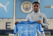 Kayky apresentado ao Manchester City em setembro de 2021 pode ser reforço do INter