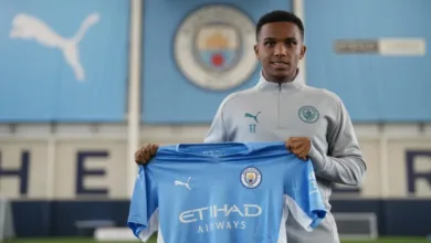 Kayky apresentado ao Manchester City em setembro de 2021 pode ser reforço do INter