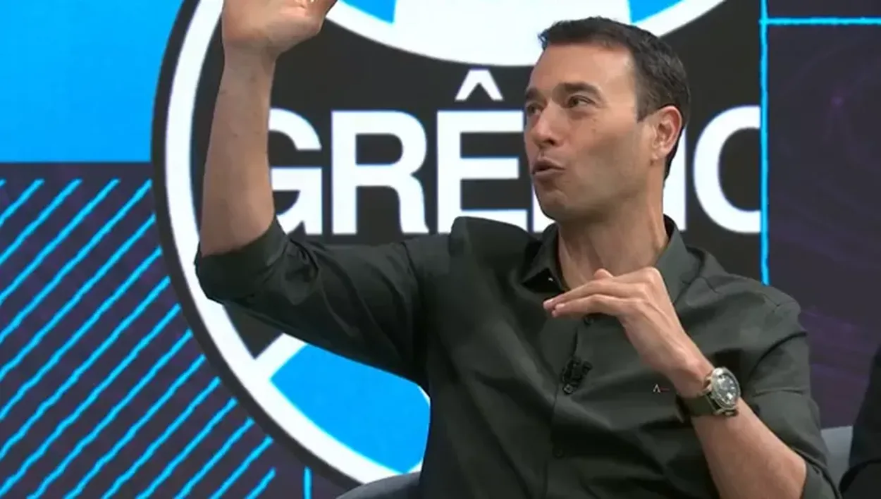 André Rizek citou o Grêmio