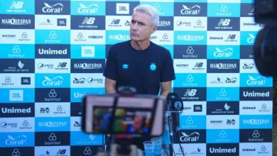 Luís Castro não tem reclamações sobre o elenco do Grêmio até aqui: "Se entregam de forma honesta" Grêmio do Luís Castro