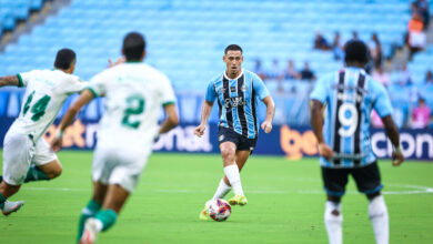 Grêmio com Noriega