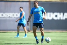 Chapecoense tem desfalque de volante emprestado pelo Grêmio no duelo desta noite Camilo pelo Grêmio