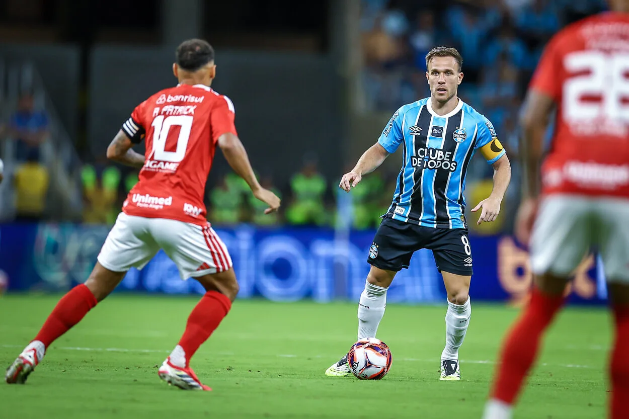 Arthur e Borré no Inter