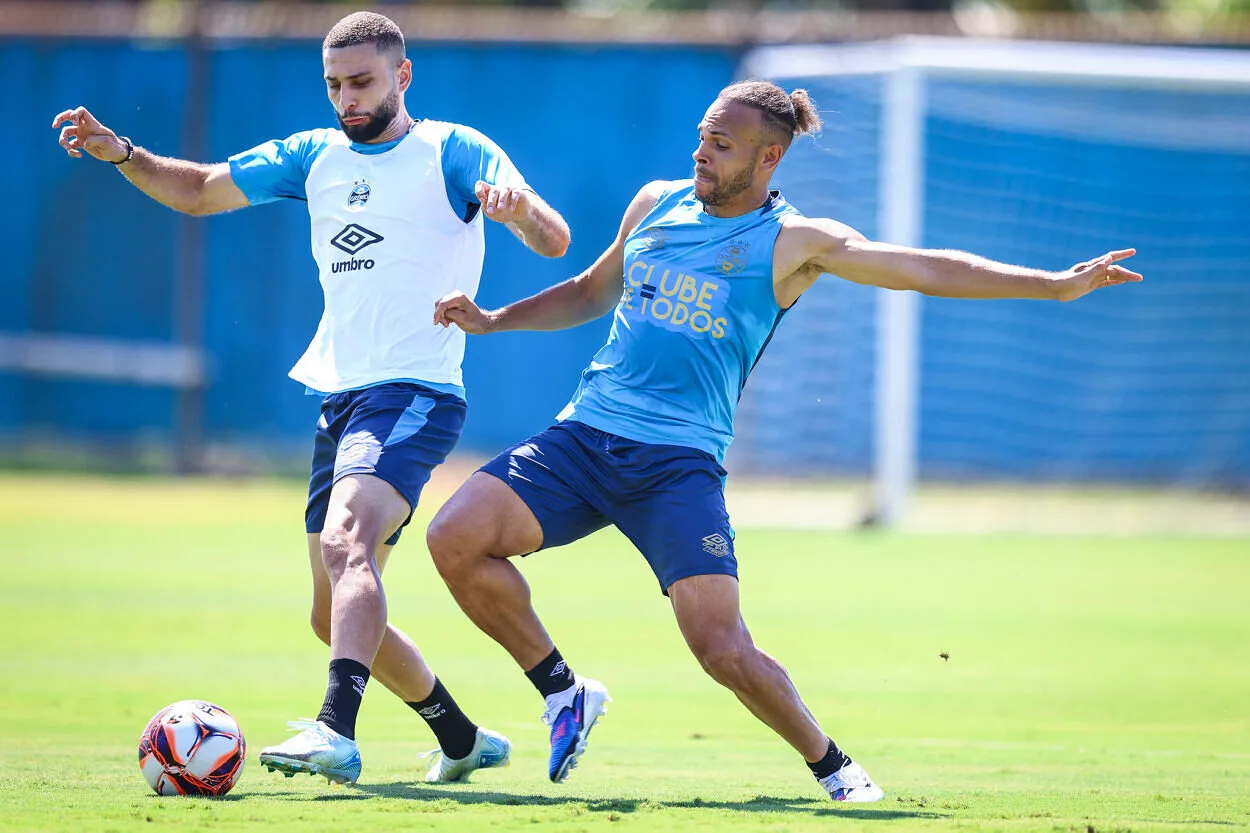 Grêmio com Braithwaite