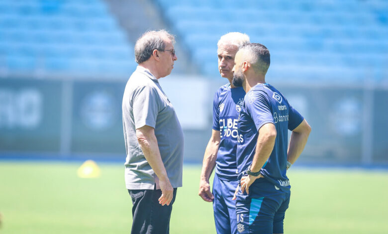 Grêmio não cita nomes, mas reclama de jornalistas antes do Gre-Nal decisivo Grêmio hoje