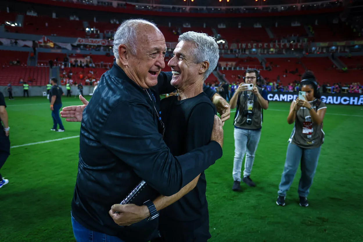 Luís Castro pelo Grêmio