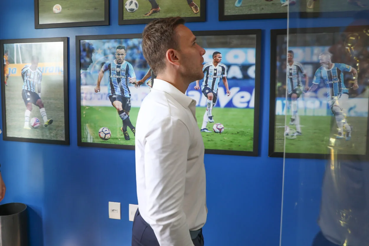 Grêmio com Arthur