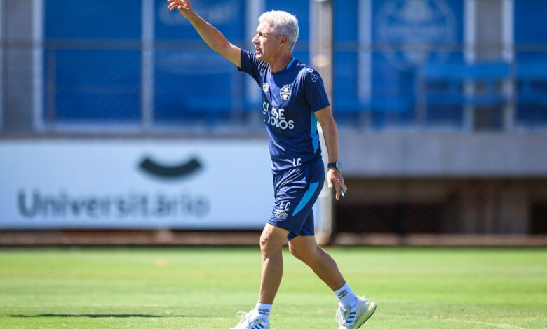 Luís Castro pelo Grêmio