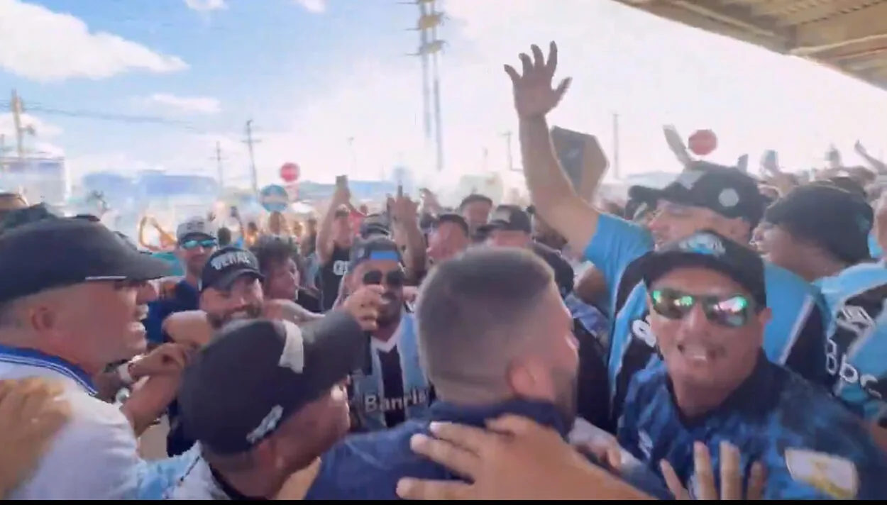 Grêmio com festa