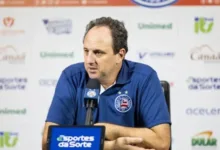 Rogério Ceni mostra sinceridade após Inter x Bahia: "O jogo foi tecnicamente fraco" Rogério Ceni do Bahia