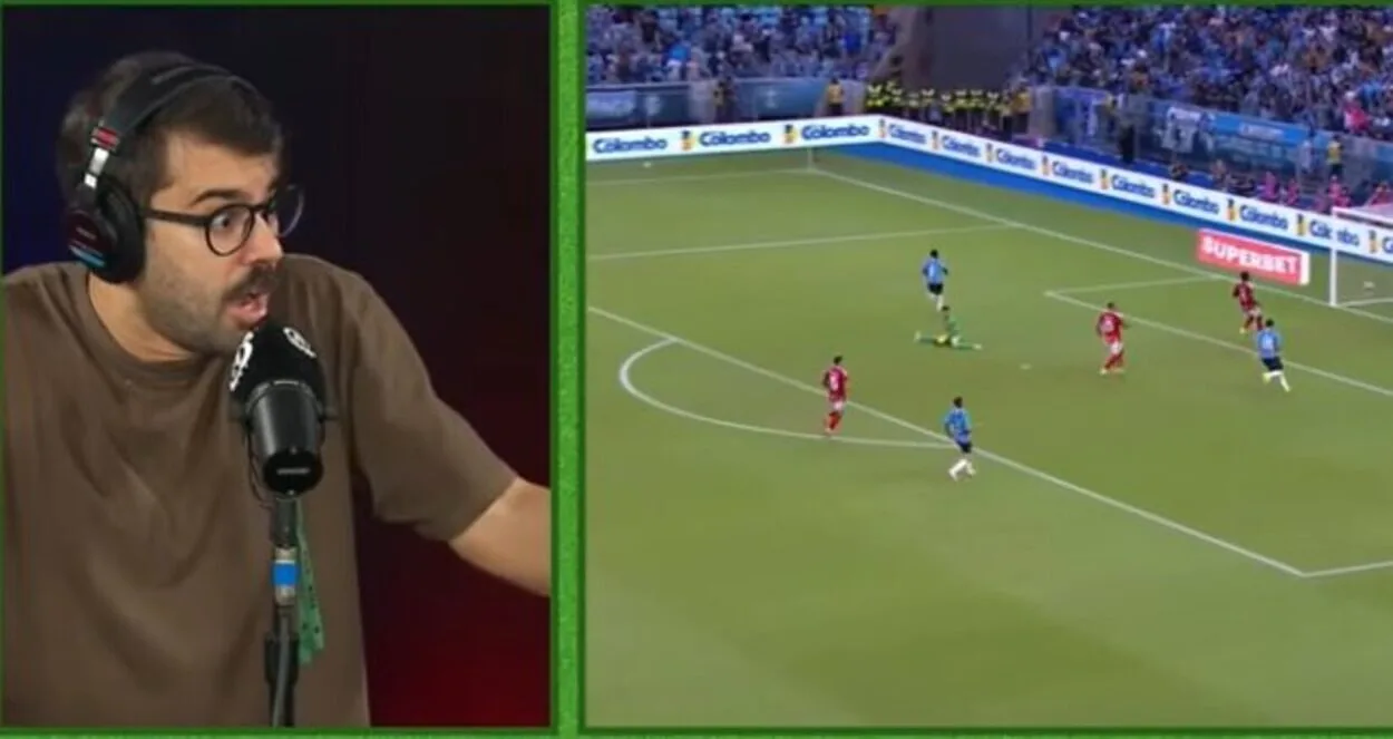 "Acabou então": Diori abandona programa após discussão por lance do Gre-Nal Diori pelo Grêmio