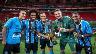Grêmio não terá o lateral-esquerdo Marlon na partida diante da Chapecoense Marlon, lateral