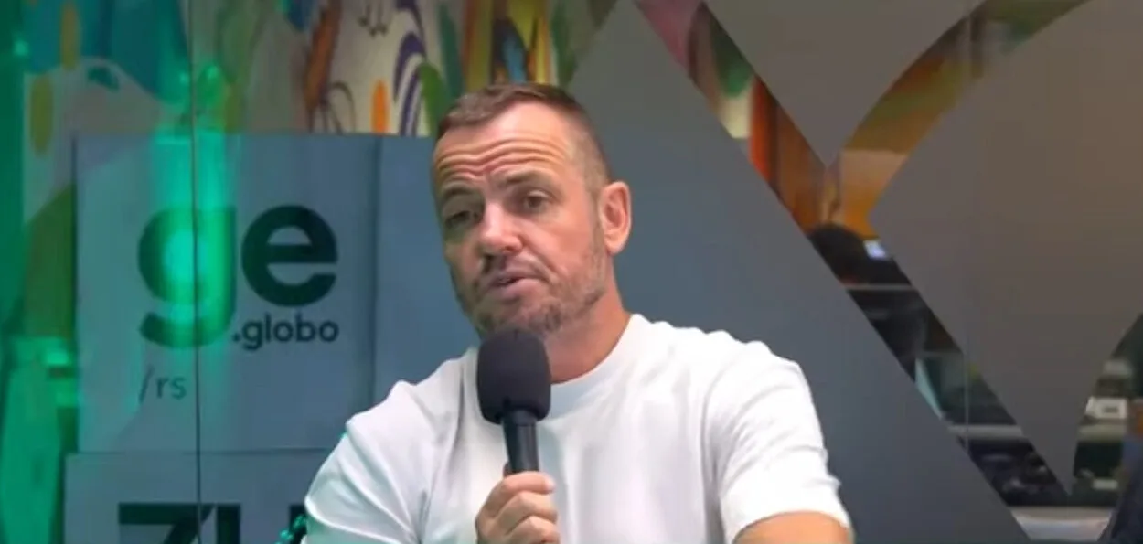 Vaguinha falando do Grêmio