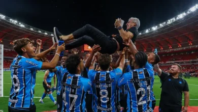 Luís Castro, treinador do Grêmio