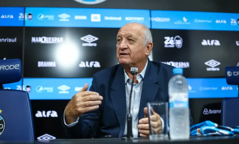 Para jornalista, Felipão não está sendo bem aproveitado pela diretoria do Grêmio Felipão pelo Grêmio