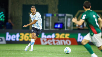 O que disse Braithwaite após a derrota do Grêmio para o Palmeiras no Brasileirão Braithwaite pelo Grêmio