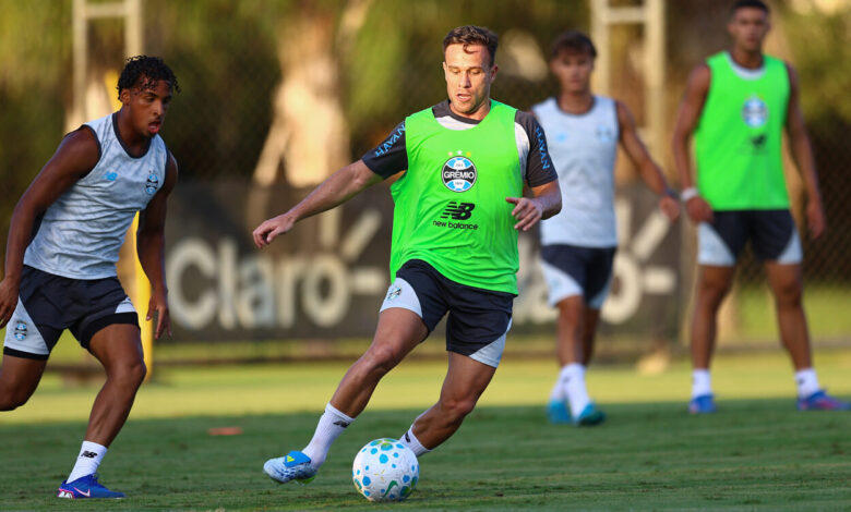 Grêmio com Arthur