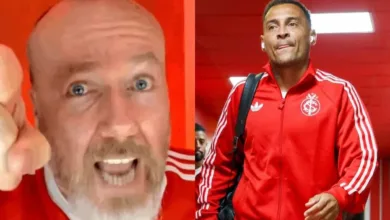 Baldasso e Alan Patrick no Inter