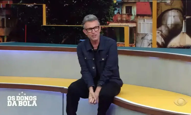 Craque Neto, no programa Os Donos da Bola