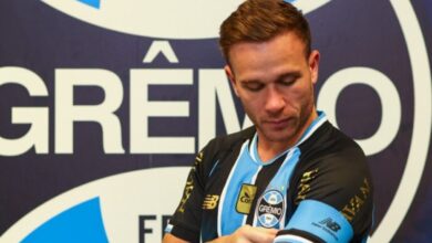 Arthur com Grêmio