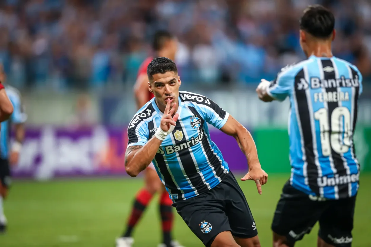 Suárez na Recopa Gaúcha