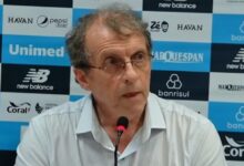Presidente do Grêmio evita prometer títulos e novas contratações aos torcedores Odorico Roman do Grêmio