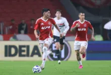 Alan Rodríguez em ação pelo Inter