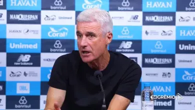 Luís Castro treina o Grêmio