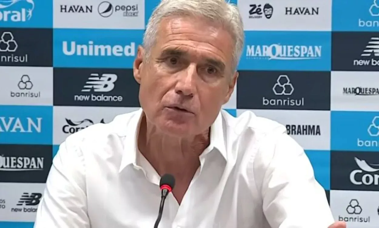 Luís Castro pelo Grêmio