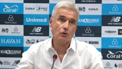 Luís Castro responde sobre pressão no cargo e admite: "Grêmio não está pronto" Grêmio com Castro