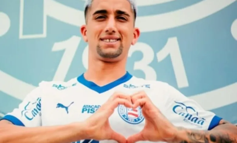 Cristian Olivera no Bahia