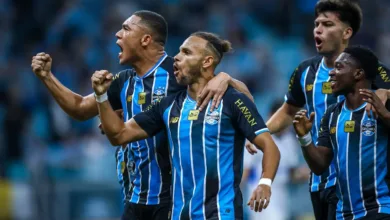 Grêmio faz promoção de ingressos para o próximo jogo da Sul-Americana em casa RS - FUTEBOL/COPA DO BRASIL 2026 /GREMIO X CONFIANCA - ESPORTES - Lance da partida entre Gremio e Confiança disputada na noite desta terca-feira, na Arena do Gremio, em valida pela Copa do Brasil 2026. FOTO: LUCAS UEBEL/GREMIO FBPA