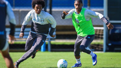 Grêmio intensifica finalizações antes de decisão e liga alerta na Copa do Brasil Grêmio hoje