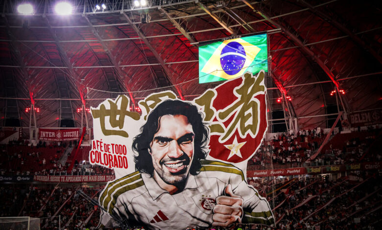 Volante do Inter valoriza homenagem feita para Fernandão: "Obrigado por tudo" Fernandão ex-Inter