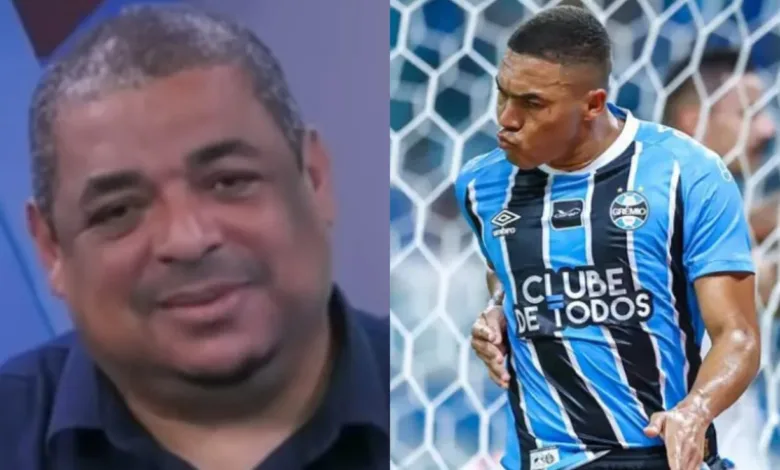 Carlos Vinícius e Vampeta no Grêmio