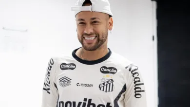 Neymar pelo Santos