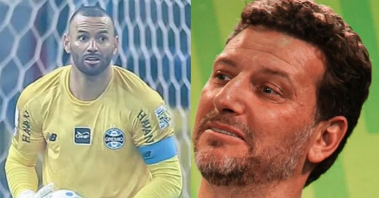 Elano, ex-Grêmio, reforça qualidades de Weverton antes da Copa: "Um dos melhores" Elano e Weverton pelo Grêmio